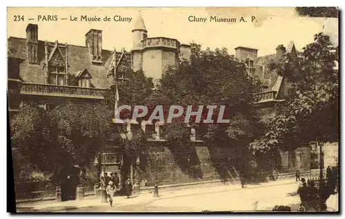 Cartes postales Vieux Le Musee du Cluny