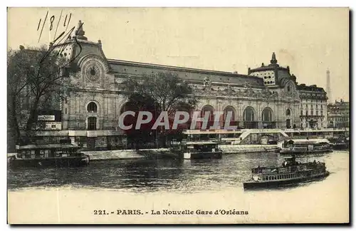 Ansichtskarte AK Paris La Nouvelle Gare d Orleans