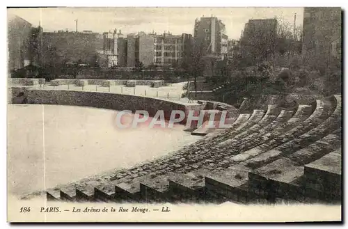 Ansichtskarte AK Paris Les Arenes de La Rue Monge