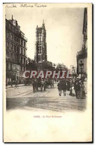 Cartes postales Paris La Tour St Jacques