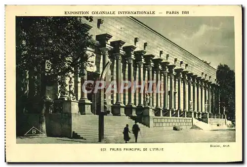 Ansichtskarte AK Paris Palais Principal De L Italie Exposition coloniale internationale 1931