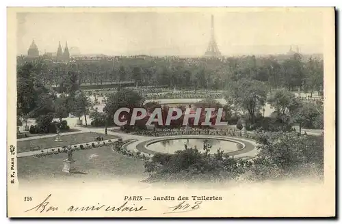 Cartes postales Paris Jardin des Tuileries