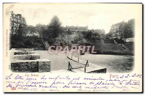 Cartes postales Paris Les Arenes