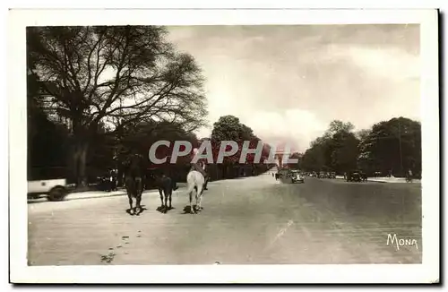 Ansichtskarte AK Paris L Avenue Foch Au Dernier plan L Arc de Triomphe de L Etoile