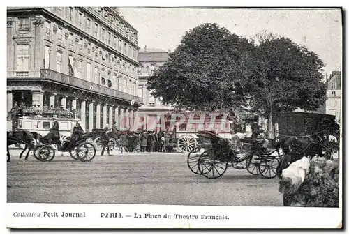 Ansichtskarte AK Paris La Place du Theatre Francais