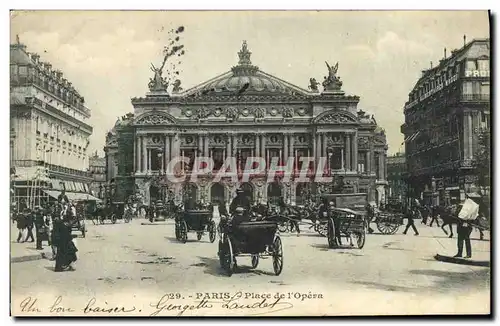 Cartes postales Paris Place de L Opera