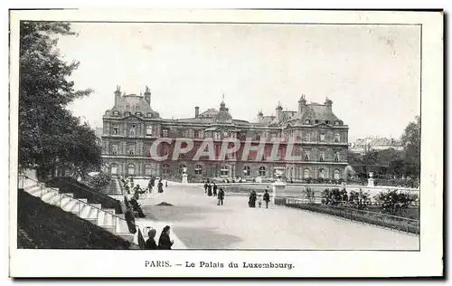 Cartes postales Paris Le Palais du Luxembourg