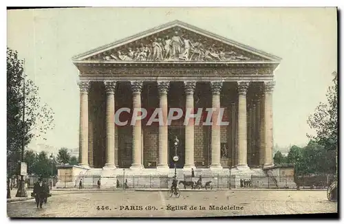 Cartes postales Paris Eglise de la Madeleine