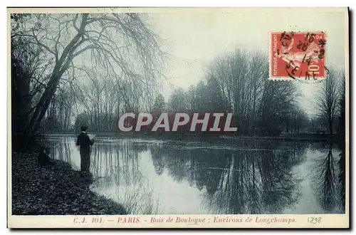 Cartes postales Paris Bois de Boulogne Entirons de Longchamps