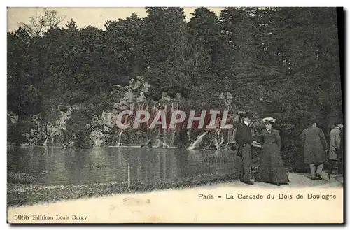 Ansichtskarte AK Paris La Cascade du Bois de Boulogne