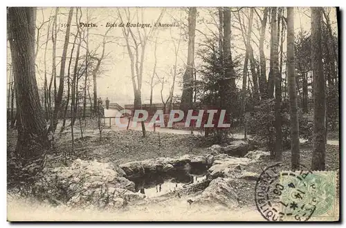 Ansichtskarte AK Paris Bois De Boulogne a Auteuil