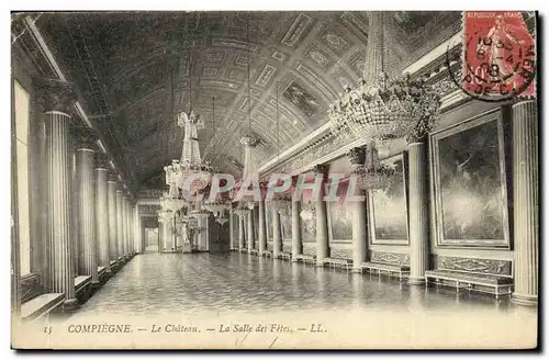 Cartes postales Compiegne Le Chateau La Salle des Fetes