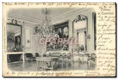 Cartes postales Compiegne Chambre du Conseil