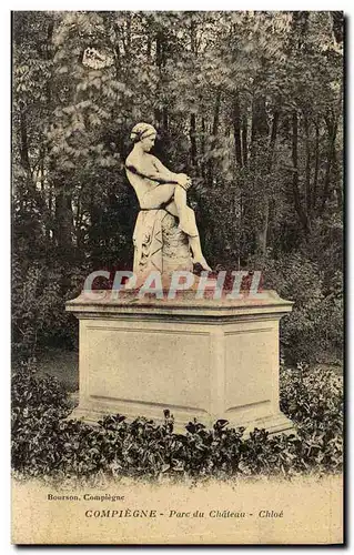 Cartes postales Compiegne Parc du Chateau Chloe