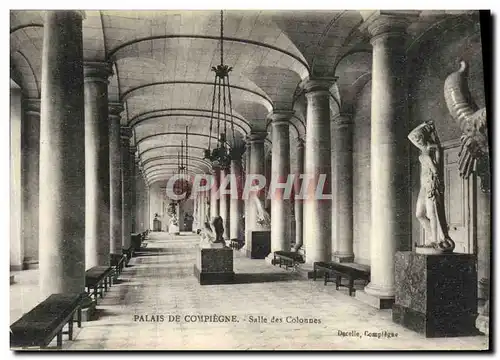 Cartes postales Compiegne Palais De Salle des Colonnes