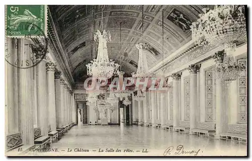 Cartes postales Compiegne Le Chateau La Salle des Fetes