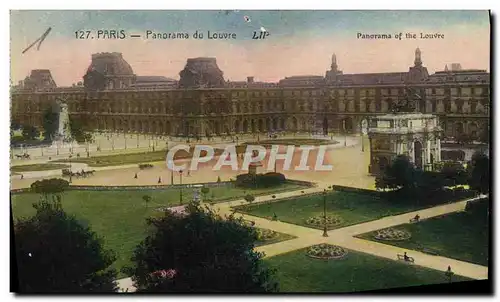 Cartes postales Paris Panorama du Louvre