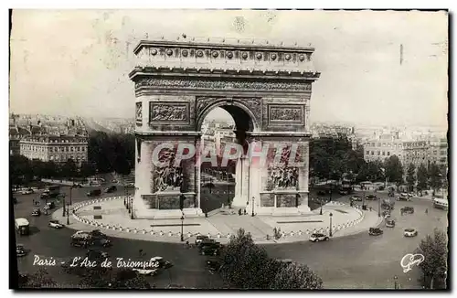 Cartes postales Paris L arc de triomphe