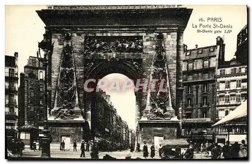 Cartes postales Paris La Porte St Denis