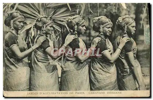 Cartes postales Paris Caravane Indienne Jardin d acclimatation