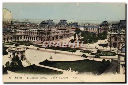 Ansichtskarte AK Paris Le Nouveau Louvre