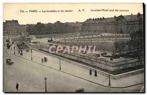 Ansichtskarte AK Paris Les Invalides et les Canons