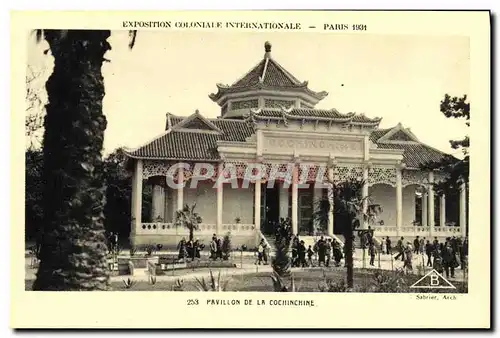 Ansichtskarte AK Paris Exposition Coloniale Internationale 1931 Pavillon De La Cochinchine