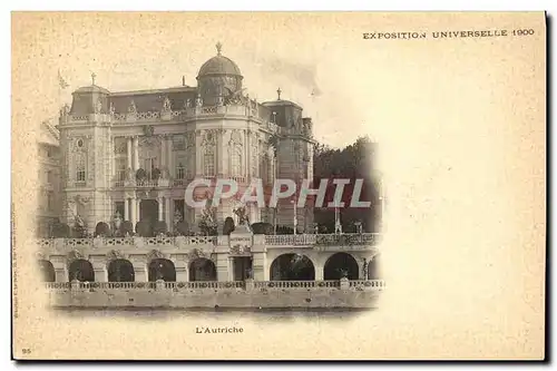 Cartes postales Paris Exposition 1900 L Autriche