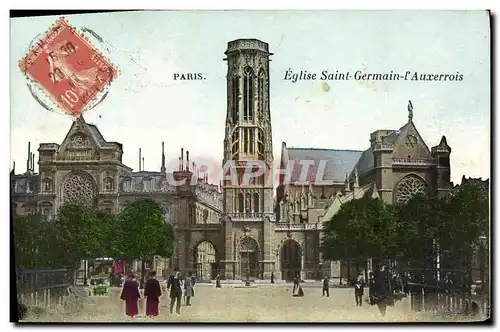 Cartes postales Paris Eglise Saint Germain L Auxerrois