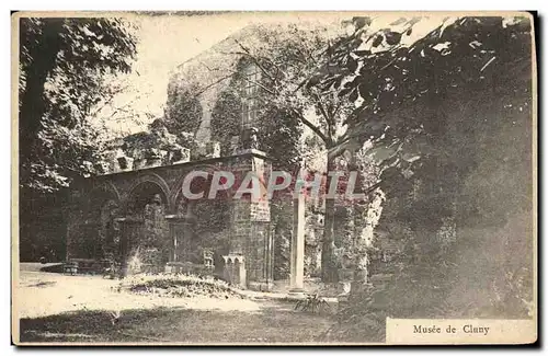 Cartes postales Paris Musee de Cluny
