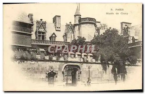 Cartes postales Paris Musee de Cluny