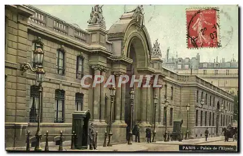 Cartes postales Paris Palais de L Elysee