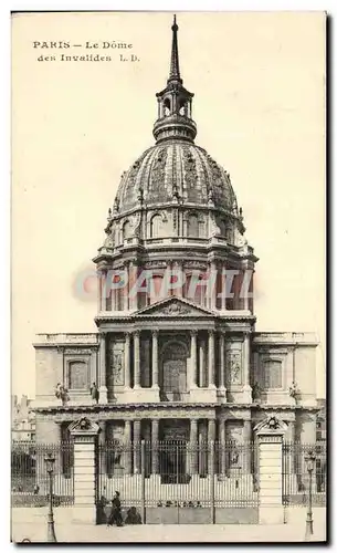 Cartes postales Paris Le Dome des Invalides