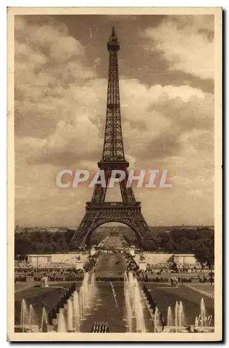 Cartes postales Paris La Tour Eiffel