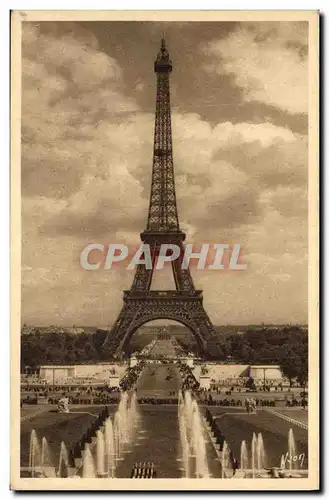 Cartes postales Paris La Tour Eiffel