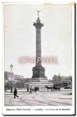 Cartes postales Paris La Place de la Bastille