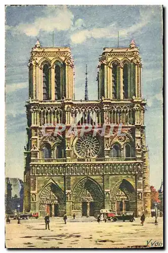 Cartes postales Paris Notre Dame