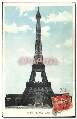 Cartes postales Paris La Tour Eiffel