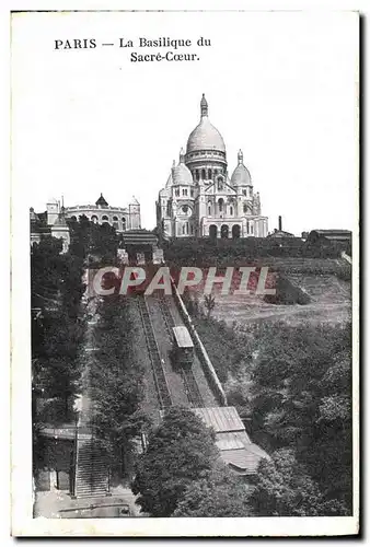 Cartes postales Paris La Basilique du Sacre Coeur