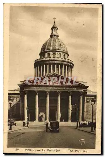 Cartes postales Paris Le Pantheon