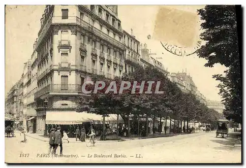 Cartes postales Paris Le Boulevard Barbes