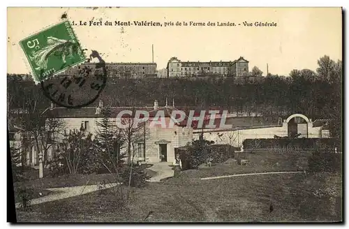 Ansichtskarte AK Le Fort du Mont Valerien Pris de La Ferme des Landes Vue Generale