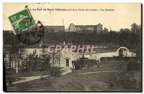 Cartes postales Le Fort du Mont Valerien Pris de La Ferme des Landes Vue Generale