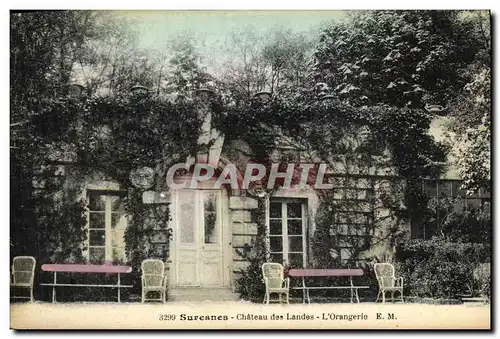 Cartes postales Suresnes Chateau des Landes L Orangerie