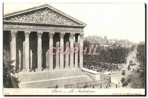 Cartes postales Paris La Madeleine