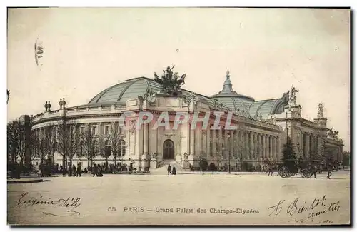 Cartes postales Paris Grand Palais des Champs Elysees