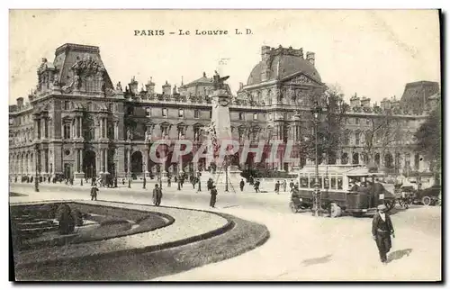 Cartes postales Paris Le Louvre
