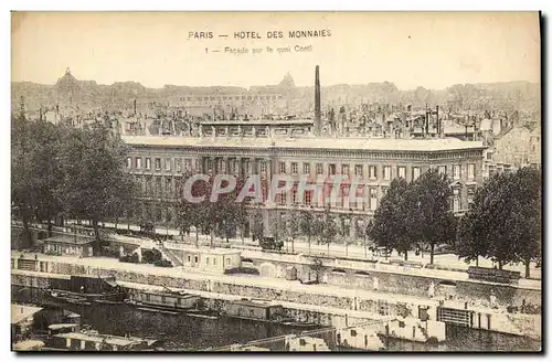 Ansichtskarte AK Paris Hotel des Monnaies Facade sur le quai Conti