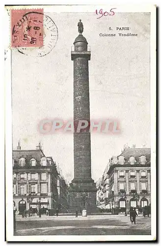 Cartes postales Paris Colonne Vendome