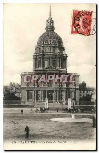 Cartes postales Paris Le Dome des Invalides